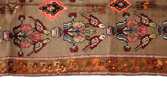 Persian Qashqai Tribal Wool Rug 286 x 152 cm (9.38 x 4.99 ft)