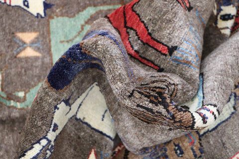 A Persian Qashqai wool rug