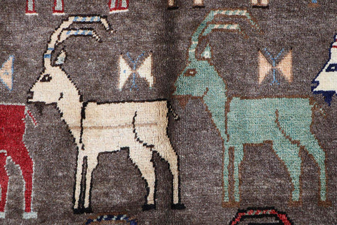 A Persian Qashqai wool rug