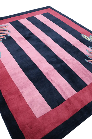 A modern contemporary wool rug 