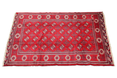 A rectangular Pakistan Bukkhara wool rug 