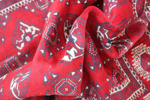 A rectangular Pakistan Bukkhara wool rug 