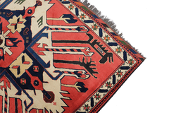 Afghan Karegah Wool Rug 270 x 210 cm (8.86 x 6.89 ft)