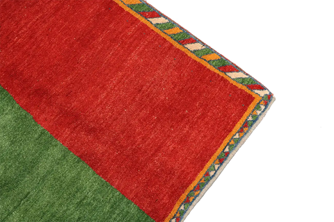 A Persian Gabbeh Tribal Wool Rug