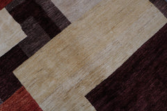 Modern Gabbeh Tribal Wool Rug 230 x 176 cm (7.55 x 5.77 ft)