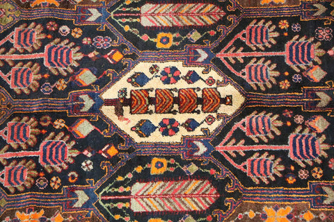 A traditional Bakhtiar tribal rug 