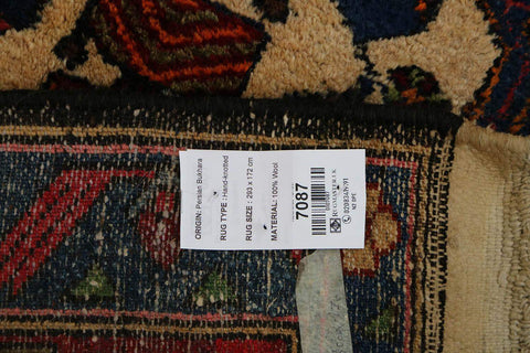 A traditional Bakhtiar tribal rug 
