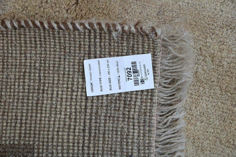 A rectangular Persian Gabbeh Tribal wool rug