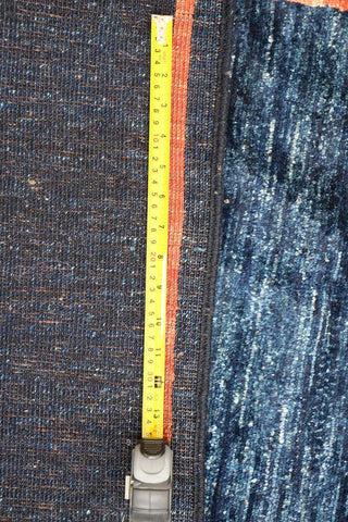 A modern contemporary tribal rug