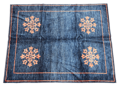 Modern Contemporary Tribal Rug 242 x 196 cm (7.94 x 6.43 ft)