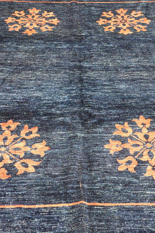 A modern contemporary tribal rug