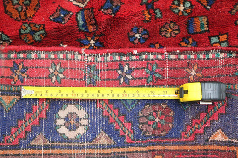 A vibrant Persian Zanjan Tribal Rug