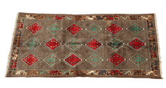 Persian Qashqai Tribal Rug 270 x 150 cm (8.86 x 4.92 ft)