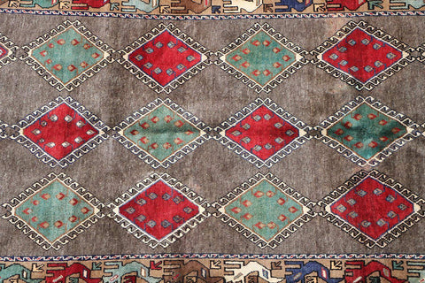 A rectangular Persian Qashqai Tribal Rug 