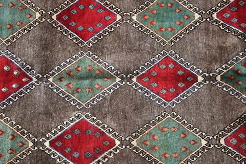 A rectangular Persian Qashqai Tribal Rug 