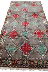 Persian Qashqai Tribal Rug 270 x 150 cm (8.86 x 4.92 ft)