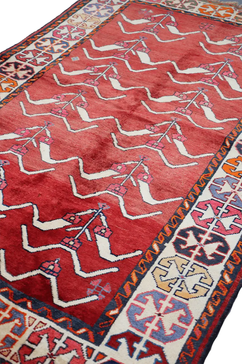 A Persian Qashqai Tribal Wool Rug