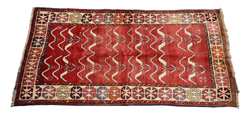 A Persian Qashqai Tribal Wool Rug