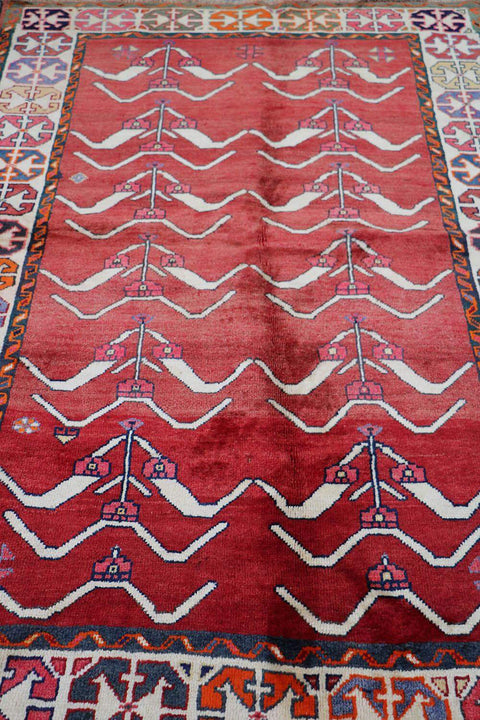 A Persian Qashqai Tribal Wool Rug