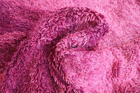 A rectangular, flatweave rug