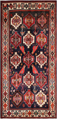 Tribal Qashqai Wool Rug 230 x 135 cm (7.55 x 4.43 ft)