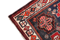 Tribal Qashqai Wool Rug 230 x 135 cm (7.55 x 4.43 ft)