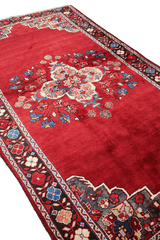 Hamedan Tribal Wool Rug 261 x 147 cm (8.56 x 4.82 ft)