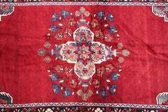 Hamedan Tribal Wool Rug 261 x 147 cm (8.56 x 4.82 ft)