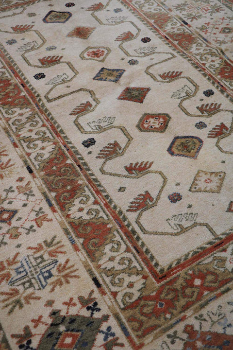 A Milas tribal wool rug 