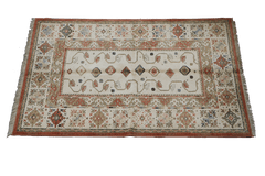 Power Loom Milas Tribal Rug Wool 226 x 168 cm (7.41 x 5.51 ft)