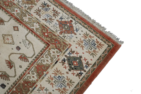 A Milas tribal wool rug 