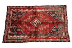 Tribal Qashqai Rug 244 x 152 cm (8.01 x 4.99 ft)