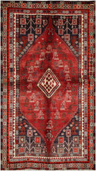 Tribal Qashqai Rug 244 x 152 cm (8.01 x 4.99 ft)