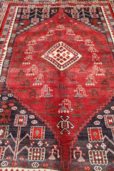 Tribal Qashqai Rug 244 x 152 cm (8.01 x 4.99 ft)