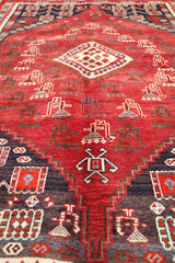 Tribal Qashqai Rug 244 x 152 cm (8.01 x 4.99 ft)