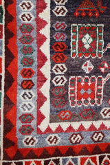 Tribal Qashqai Rug 244 x 152 cm (8.01 x 4.99 ft)