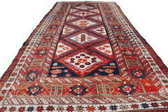 Old Tabriz Wool Rug 285 x 133 cm (9.35 x 4.36 ft)