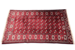 Turkeman Tribal Wool Rug 300 x 215 cm (9.84 x 7.05 ft)