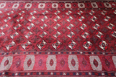 Turkeman Tribal Wool Rug 300 x 215 cm (9.84 x 7.05 ft)