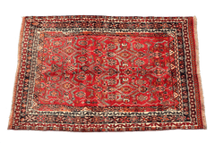 Tribal Qashqai Wool Rug 240 x 161 cm (7.87 x 5.28 ft)