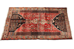 Tribal Qashqai Tribal Rug 245 x 172 cm (8.04 x 5.64 ft)