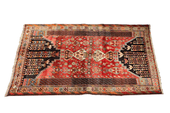 Tribal Qashqai Tribal Rug 245 x 172 cm (8.04 x 5.64 ft)