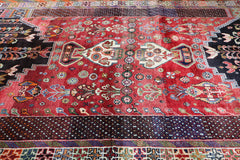 Tribal Qashqai Tribal Rug 245 x 172 cm (8.04 x 5.64 ft)