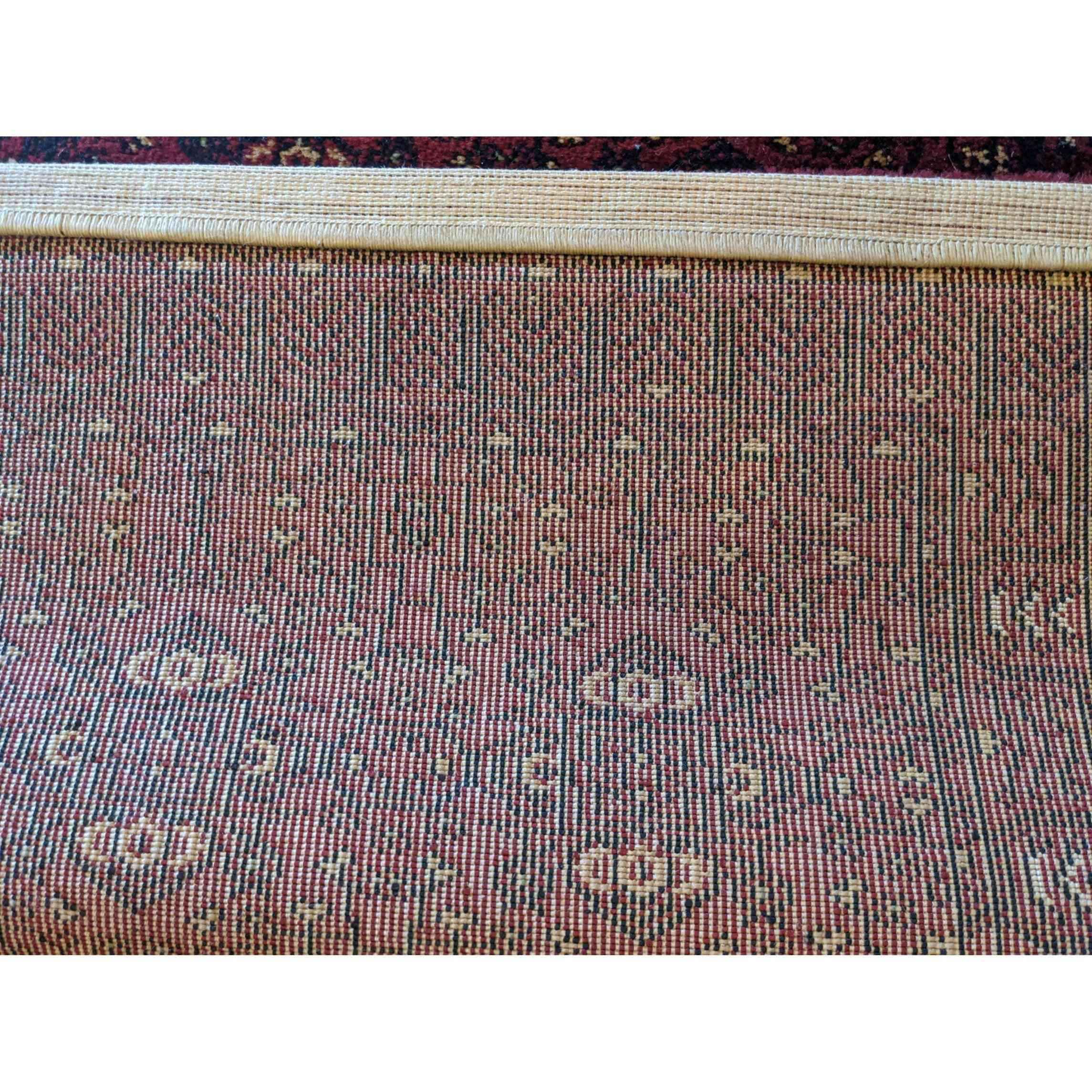 75 x 60 cm Afghan Tribal Red Small Rug - Rugoutlet