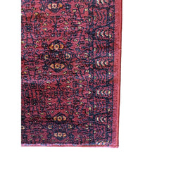 75 x 60 cm Afghan Tribal Red Small Rug - Rugoutlet