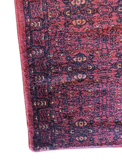 75 x 60 cm Afghan Tribal Red Small Rug - Rugmaster