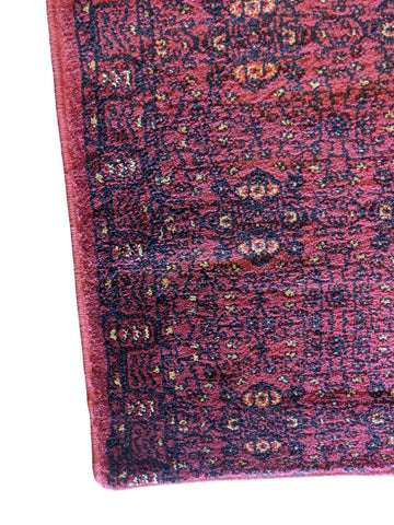 75 x 60 cm Afghan Tribal Red Small Rug - Rugmaster