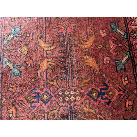75 x 60 cm Persian Baluch Sadel Bag Tribal Red Small Rug - Rugoutlet