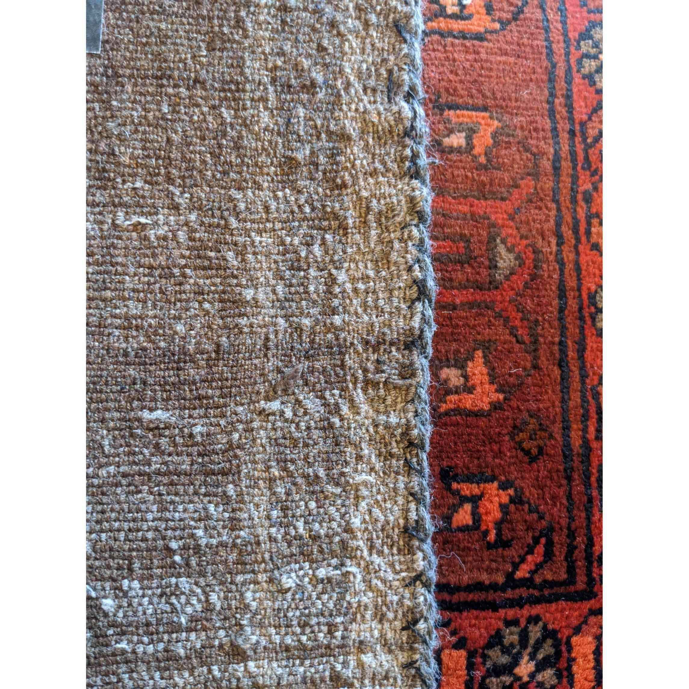 75 x 60 cm Persian Baluch Sadel Bag Tribal Red Small Rug - Rugmaster