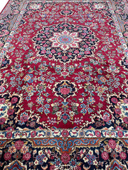 Persian Mashad Tribal Wool Rug 357 x 250 cm (11.71 x 8.20 ft)